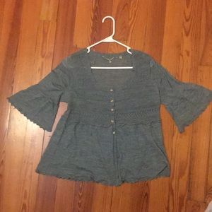 Feminine and fluted Cardigan